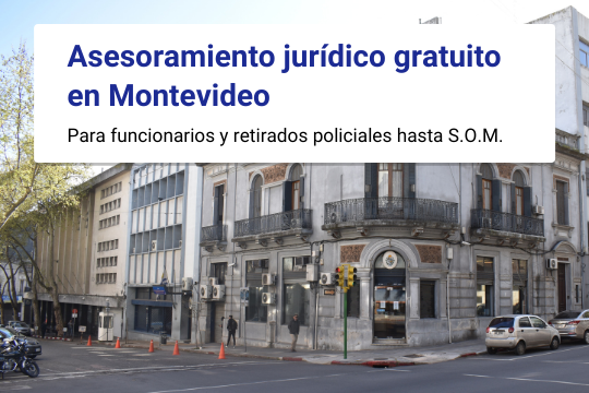 Asesoramiento jurídico gratuito en Montevideo